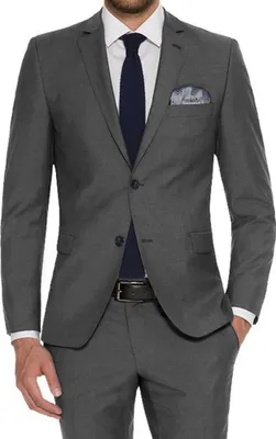Produktbild von Slim Fit - Herren Baukasten Sakko in Hellgrau, Luigi B (123032/171400), Farbe:Grau(04), Größe:30