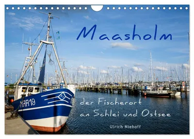 Produktbild von Maasholm - der Fischerort an Schlei und Ostsee (Wandkalender 2027 DIN A4 quer), CALVENDO Monatskalender