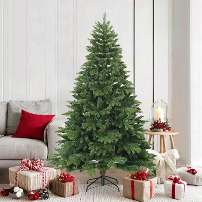 Immagine prodotto di Maison Exclusive - Albero di Natale artificiale pieghevole con supporto verde 180 cm
