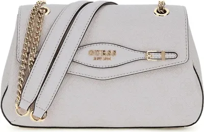 Produktbild von GUESS Schultertasche Katya White Logo : weiß-20 Farbsortierung: weiß-20