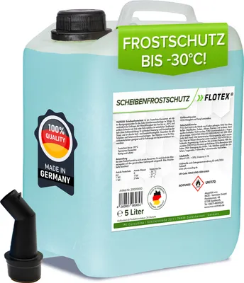 Produktbild von Flotex Scheibenfrostschutz, 5L Auto Scheiben Frostschutzmittel bis -30°C