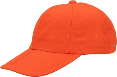 Balke leichte Baseball Cap mit UV-Schutz 50+ und Knickschirm in orange