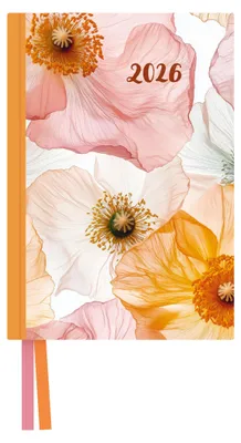 Produktbild von DUMONT - Bright Flowers Taschenkalender 2026 - Terminplaner mit Wochenkalendarium - 11 x 16 cm - Florales Blumen-Design