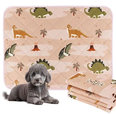 Productafbeelding van Herbruikbare Puppytraining Matten, 2 Stuks, 60 x 60 cm