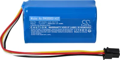 Produktbild von vhbw Akku kompatibel mit Samsung VR5000RM, POWERBOT-E, VR05R5050WK Saugroboter (2600 mAh, 14,4 V, Li-Ion)