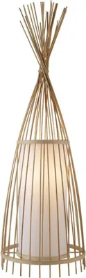 Image de ACA Lighting lampadaire 1XE27 bambou D30XH100CM SERIFOS TF661F100BO