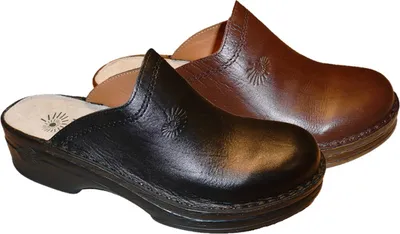 Produktbild von Helix Herren Pantolette Burma 52011-31 schwarz, Gr. 39 - 48, Leder Vollausstattung
