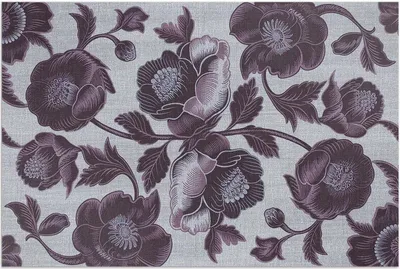 Produktbild von Subtile Vintage-Blumen – Vinylteppich – 100x150 cm – Outdoor Teppich – Terrasse – Wetterfest – Modern
