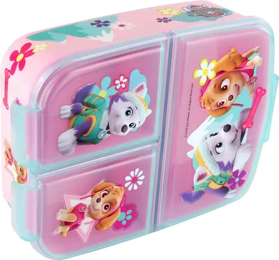 Produktbild von Paw Patrol Girl Brotdose dreigeteilt
