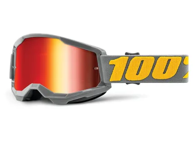 Produktbild von 100% Strata 2 Goggle - Mirror Lens unis Summit - große Sicht & hoher Komfort.