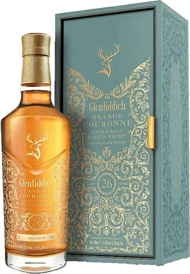 Produktbild von Glenfiddich 26 Jahre - Grand Couronne - Cognac Cask Finish - Single Malt Scotch Whisky