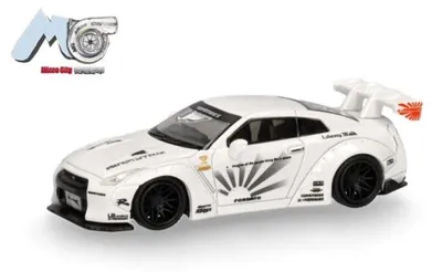 Produktbild von MicroCity PKW Nissan GTR 35, weiß 87MC000009