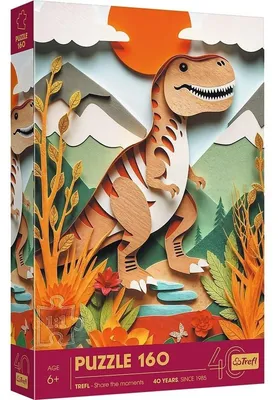 Produktbild von Trefl 40048, 160 Stück(e), Dinosaurier, 6 Jahr(e)