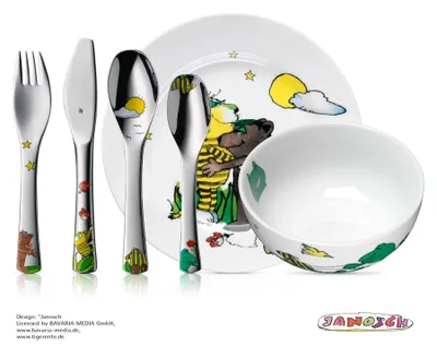 Image de WMF Kindergeschirr-Set Janosch, 6-teilig 3201002557 4000530691392