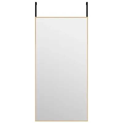 Obrázok produktu pre zrkadlo na dvere vidaXL Golden 40x80 cm sklo a hliník