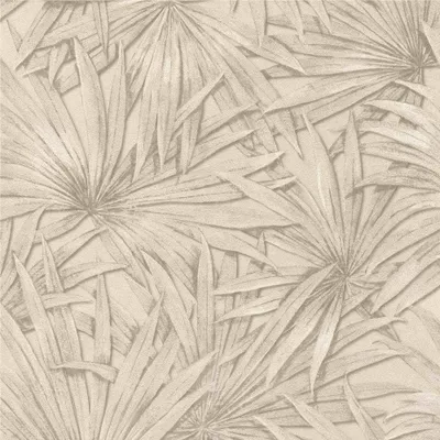 Produktbild von Vliestapete 542554 Tapete Botanical Dschungel 53 x 1005 cm Rasch Selection Beige