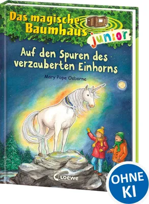 Produktbild von Das magische Baumhaus junior (Band 33) - Auf den Spuren des verzauberten Einhorns
