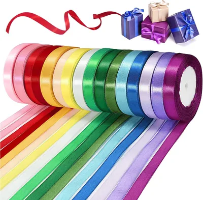Productafbeelding van Satijnen lint cadeaulint linten cadeaulinten - 16 kleuren 22 m x 20 mm meiboom linten weerbestendig