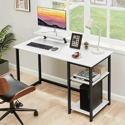 Produktbild von Büro-Notebook-Computer, Arbeitsplatz-Computer, Schreibtisch-Computer, 100 x 49.99 x 74.98 cm, groß, schwarz, Metall