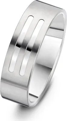 Produktbild von Danish Design - Ring - Damen - IJ141R1-61 - Odense - Titanium - Weite 61