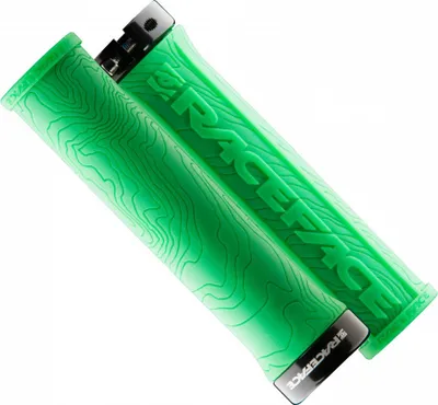 Produktbild von Race Face Half Nelson-Griffe – 29 mm grün mit Arretierung AC990059