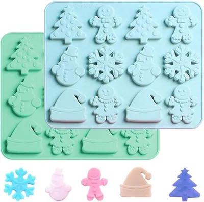 Silikonbackformen für Weihnachten, Hauptbild