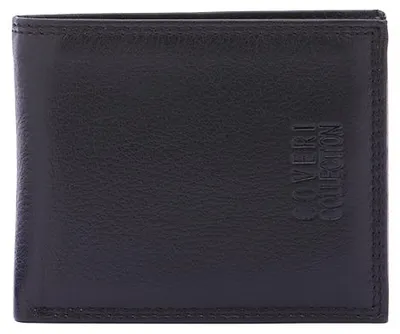 Imagen del producto de Cartera de cuero genuino, colección Coveri, compacta y elegante