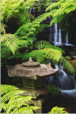Produktbild von ARTland Wandbild Alu für Innen & Outdoor Japanische Laterne Größe: 20x30 cm