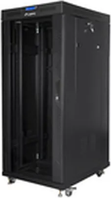 Produktbild von Lanberg Rackmount 19" 27U 800X1000 Schwarz Glastür