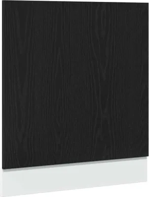 Produktbild von vidaXL Geschirrspülerblende Lyon Schwarz Eichen-Optik 60x1,5x67 cm