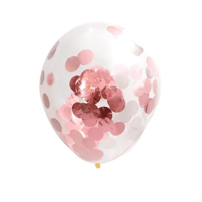 Immagine prodotto di Globos - Coriandoli - Palloncini metallici, anniversario di matrimonio confezione da 6 pezzi SG30519 (taglia unica) (oro rosa)