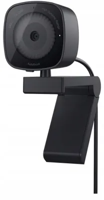 Produktbild von DELL Webcam – WB3023 – 2K QHD, 2560 x 1440 Pixel, Quad HD, 60 fps, 1280x720@24fps, 1280x720@30fps, 1280x720@60fps, 1920x1080@24fps, 1920x1080@30fps, 2560x1440@24fps,..., M-JPEG, 2x