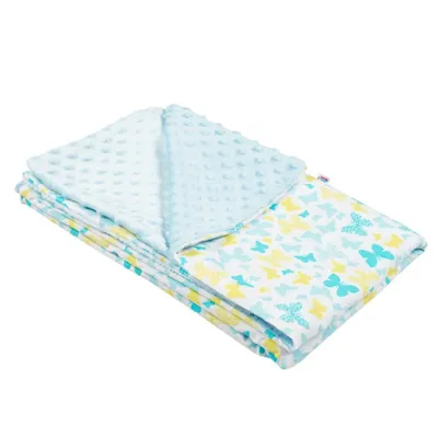 Zdjęcie produktu dla Kocyk dziecięcy New Baby niebieski 80x102 cm