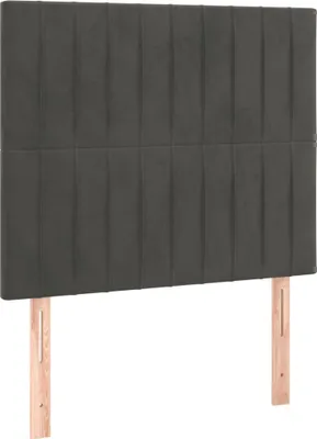 Zdjęcie produktu dla VidaXL 3116607, Ciemny Szary, Poliester, Drewno, 900 mm, 118 cm, 128 cm, 50 mm