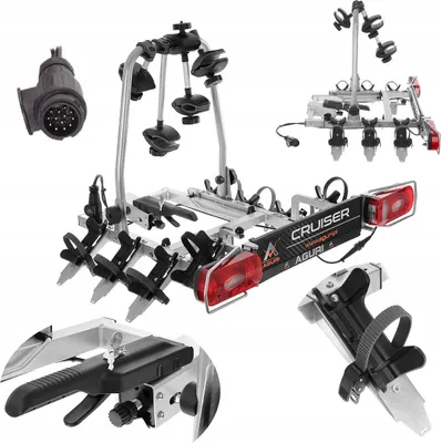 Produktbild von Aguri Cruiser Silver 4 Plattform Für 4 Fahrräder