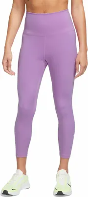 Produktbild von Nike Damen ONE 3/4 High-Rise Cropped Tights feuchtigkeitsableitend blickdicht