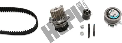 Produktbild von HEPU PK05510 Zahnriemensatz + Wasserpumpe für VW Golf IV Schrägheck (1J1) Golf IV Variant (1J5) PASSAT (3B3) für SEAT Ibiza III Schrägheck (6L)