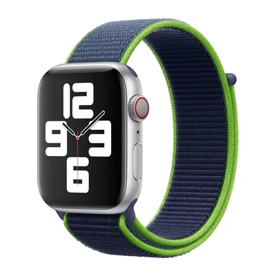Obrázek produktu pro Apple MXMP2ZM/A, Kapela, Chytré hodinky, Modrá, Limetka, Apple, Watch 38mm Watch 40mm, Nylon