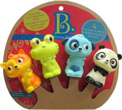 Zdjęcie produktu dla Pinky Pals - Zwierzątka B.Toy - pacynki na palec