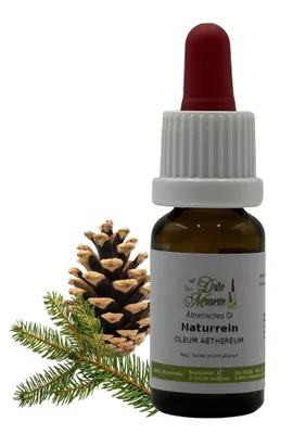 Produktbild von Dufte Momente Ätherisches Öl 10ml "Deutscher Wald" | 100% naturrein | Edeltanne, Fichte & Latschenkiefer | Für Sauna, Diffusor & Duftlampe | Vegan