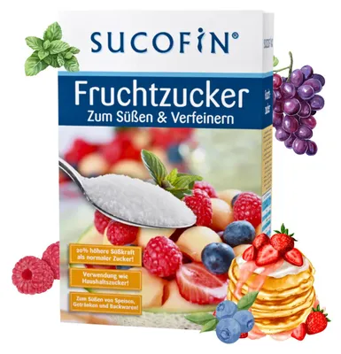 Produktbild von Sucofin Fruchtzucker (500 g)