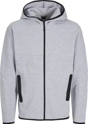 Produktbild von JACK&JONES CORE JCOFUSION SWEAT ZIP HOOD NOOS Light Grey Melange/REG XL
