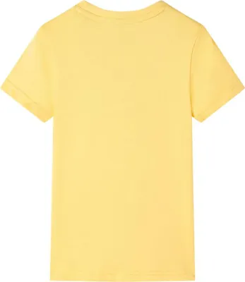Produktbild von vidaXL Kinder-T-Shirt Helles Ocker 128