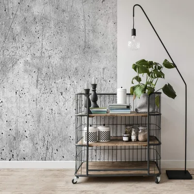 Produktbild von A.S. Création Vlies Fototapete Beton Grau Concrete DD119120 Designwalls  2.0