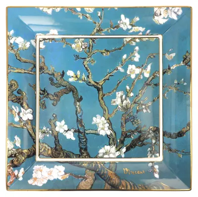 Produktbild von Goebel Schale Vincent van Gogh - Mandelbaum blau, New Bone China, Bunt, 30 x 30 cm, 67062531