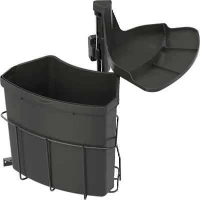 Image de Abfallcenter Nr. 720684 Seau pivotant Junior 18 litres anthracite