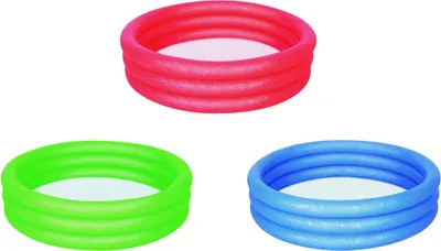 Produktbild von Bestway 51027, Aufblasbarer Pool, 480 l, Rund, 2 Jahr(e), Vinyl, Schwarz, Grün, Rot