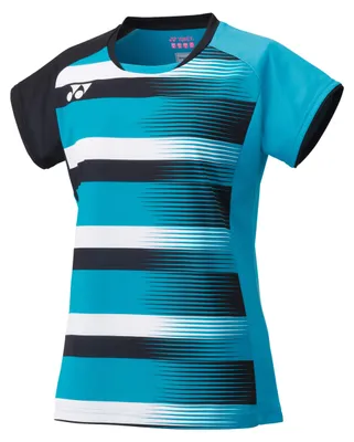 Produktbild von YONEX Damen Rundhals-Shirt YONEX CREW NECK SHIRT W ELITE Türkis S