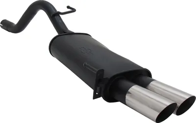 Immagine prodotto di Scarico sportivo Novus per Fiat Grande Punto 199 2x76mm MS-Design con ABE