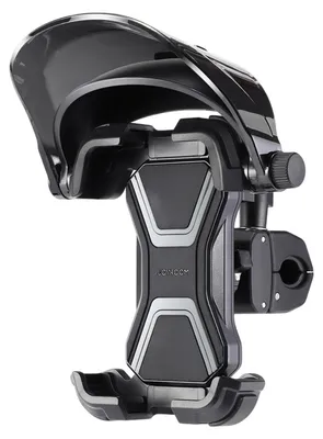 Produktbild von Joyroom JR-ZS528 Fahrrad Handyhalterung Regenschutz Lenker Halterung Motorrad Roller E Scooter Smartphone Halter stabil 360 Grad drehbar